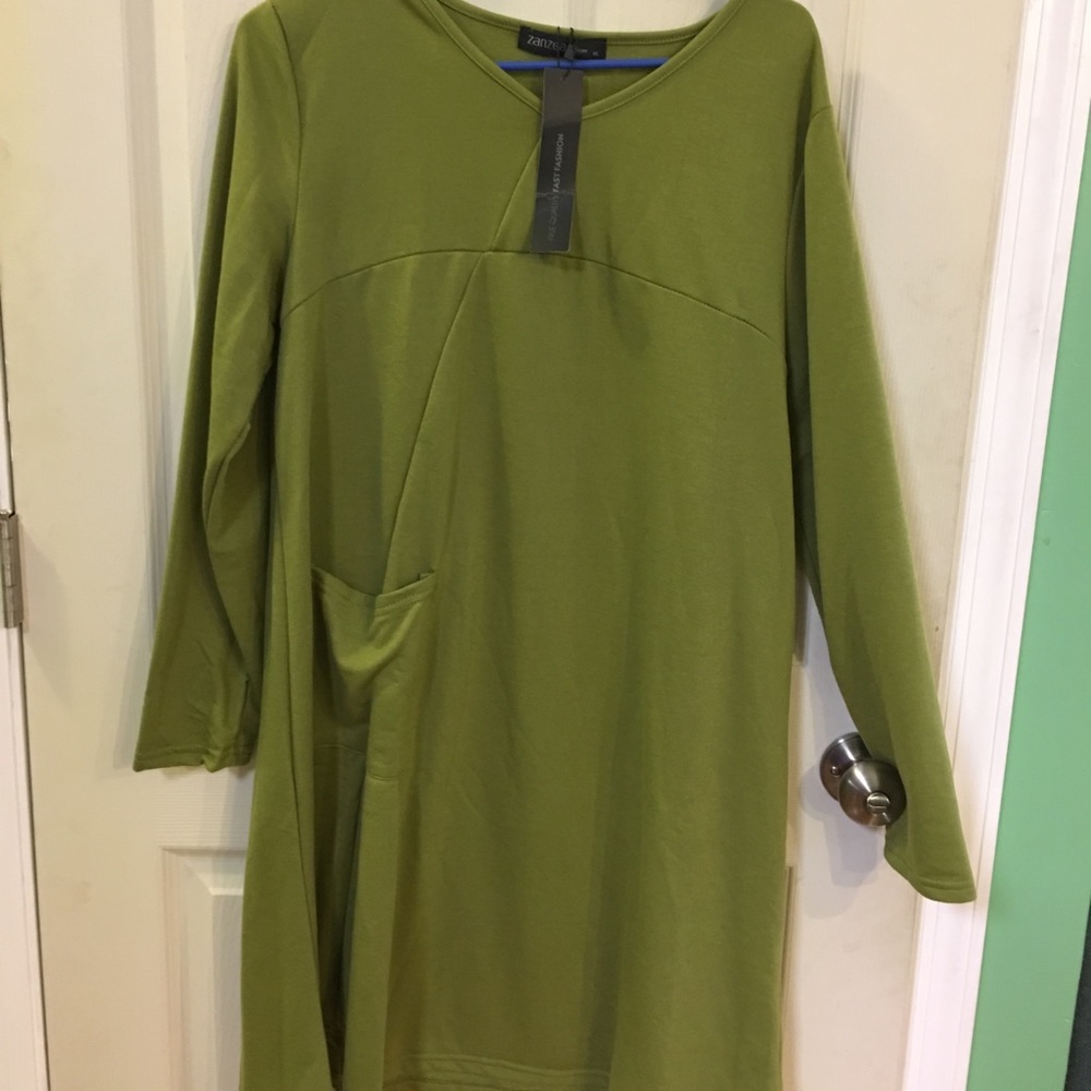 Green tunic